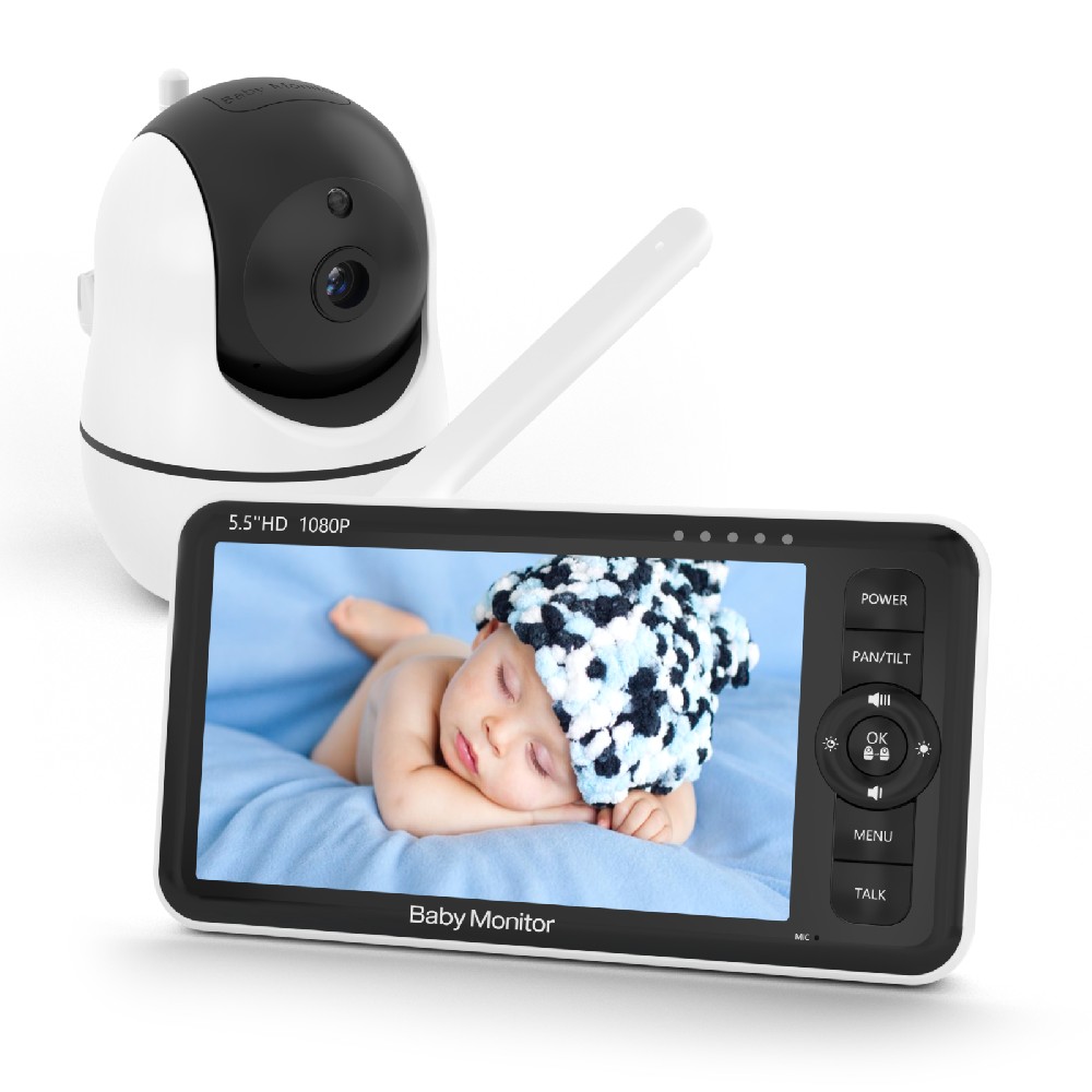 5.5 inch 1080P HD baby monitor