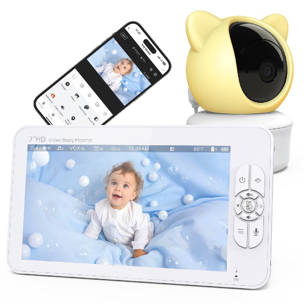 7inch WiFi baby monitor factory
